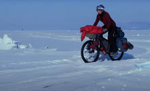 一场为期一个月的单车探险丨骑行在冰封的贝加尔湖上