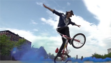 太阳马戏团BMX平地花式表演